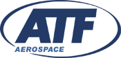 A green and blue logo for the aerospace industry.